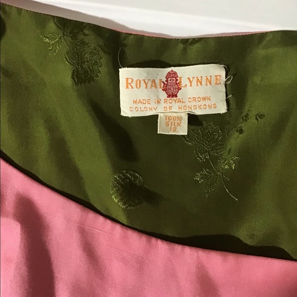 Dresses Vtg Royal Lynne 10 Silk Dress Made In Royal Crown Colony Of